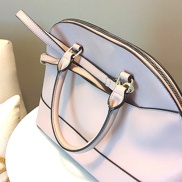 Anne Klein Rose Pink Color 👛 Purse with Additional Shoulder Strap - Picture 3 of 11